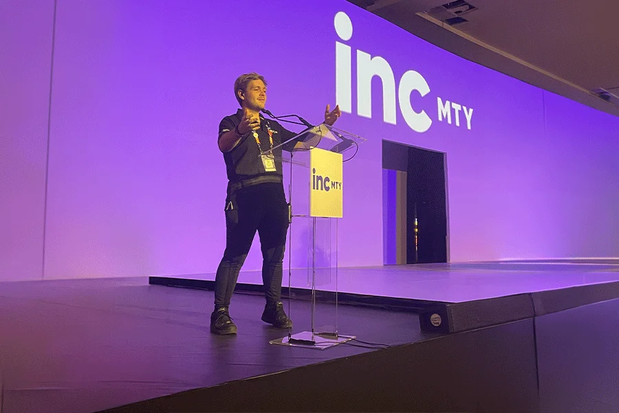 Speaking at INC Monterrey